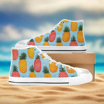 Peacock Neon Electric Vivid WOMEN Bold Art - Freaky Shoes | Custom Art Sneakers