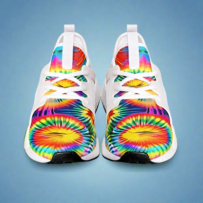 Monarch Amber Gold Wearable Bold Art - Freaky Shoes | Custom Art Sneakers