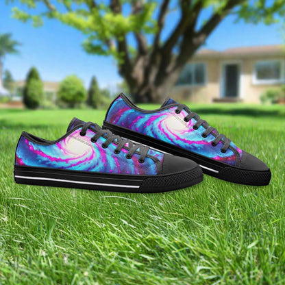Monarch Neon Electric Vivid Bold Art - Freaky Shoes | Custom Art Sneakers