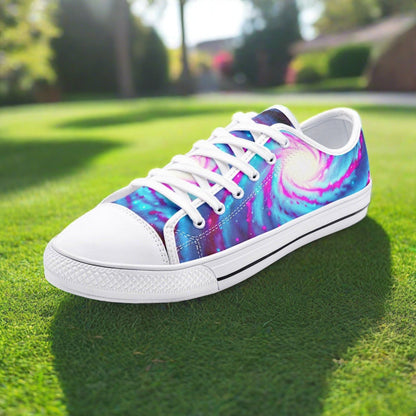 Monarch Neon Electric Vivid Bold Art - Freaky Shoes | Custom Art Sneakers