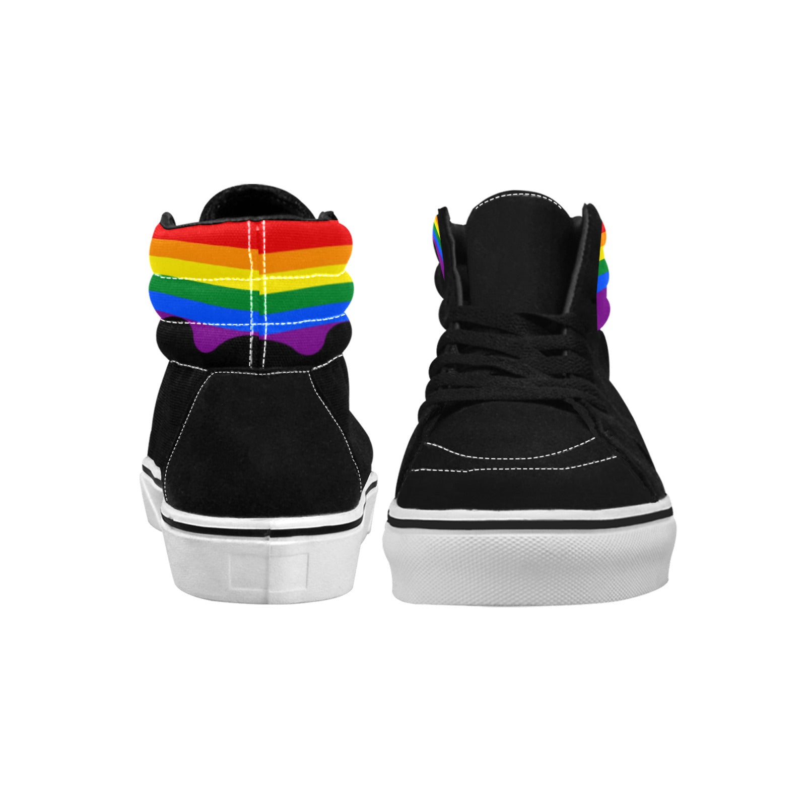 MEN'S Pride Lgbt Flag 4 High Top Skateboarding Y2K Sneakers