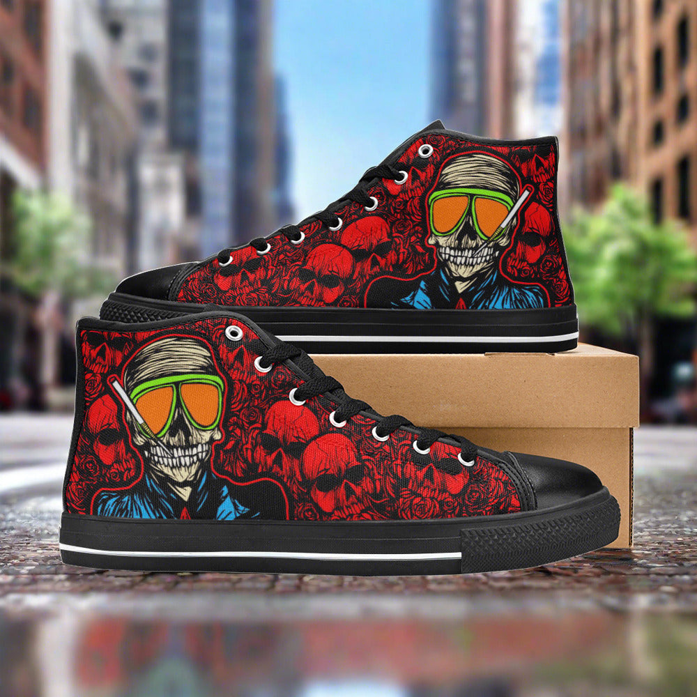 Skull Red Men - Freaky Shoes®