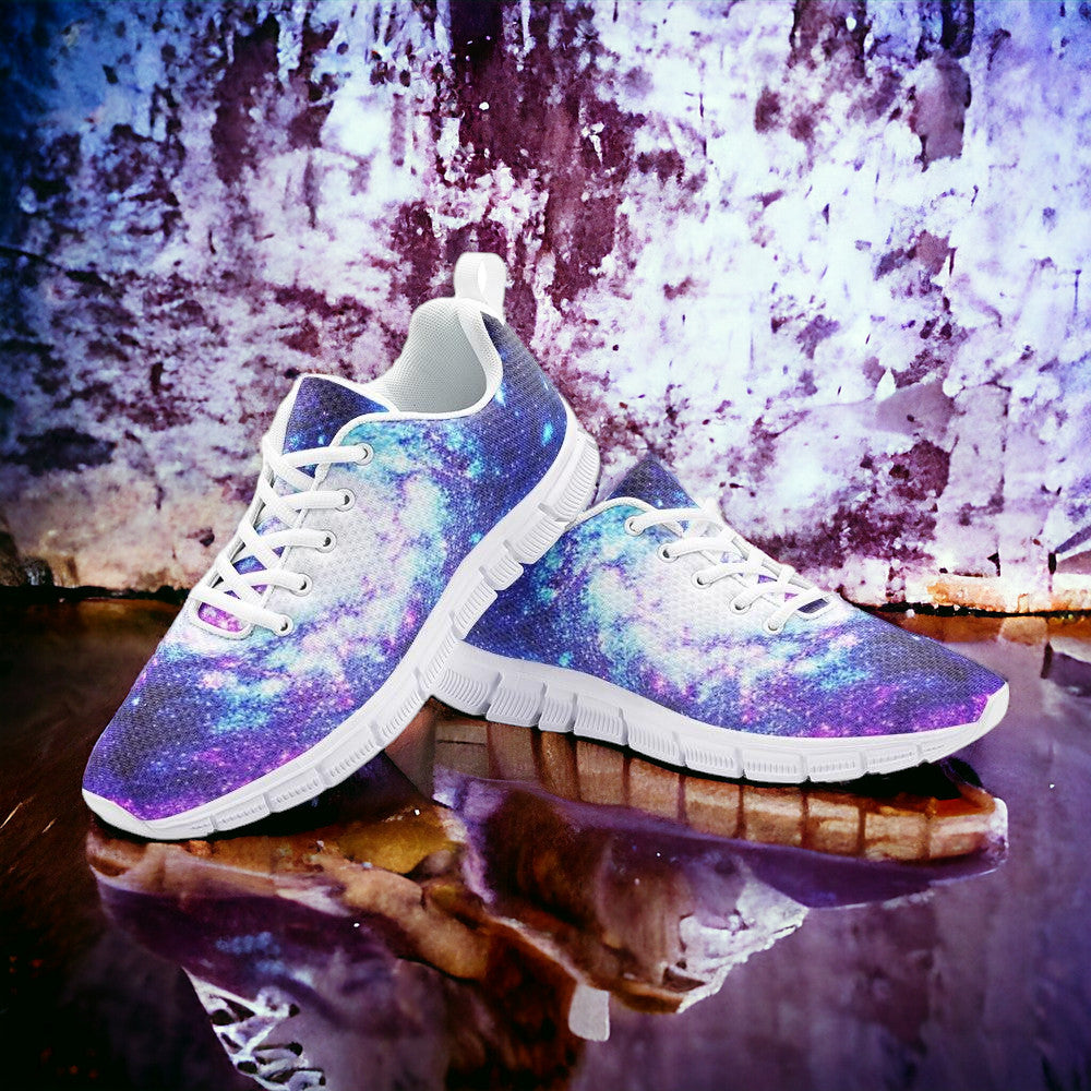 Koi Green Emerald Vivid Bold Art - Freaky Shoes | Custom Art Sneakers