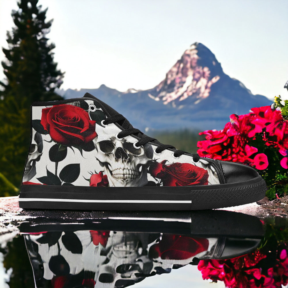 Skulls Roses Deluxe Men - Freaky Shoes®