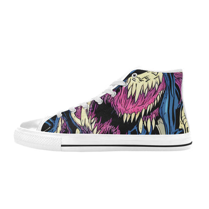 MEN'S Cc Long Teeth Long High Top Canvas Aesthetic Shoes