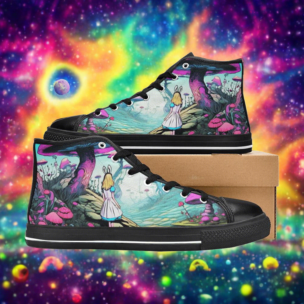 Egyptian Jewel Rich Wearable WOMEN Bold Art - Freaky Shoes | Custom Art Sneakers