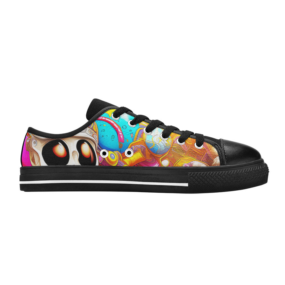 MEN'S Crazy Illustrations 3 Canvas Dreamcore Custom Shoes
