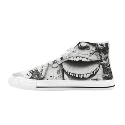 MEN'S Freestyle Horror Men’S High Top Canvas Cottagecore Shoes