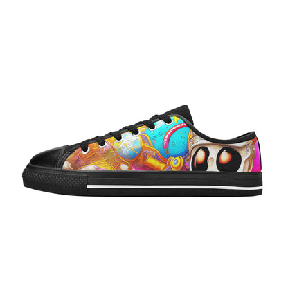 MEN'S Crazy Illustrations 3 Canvas Dreamcore Custom Shoes