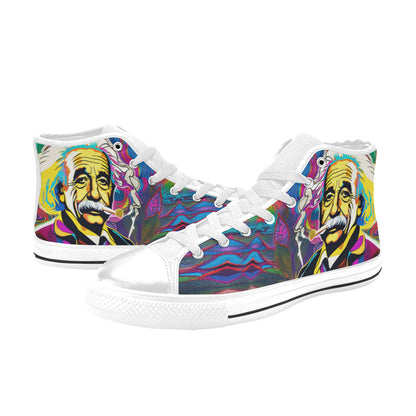 WOMEN'S 420 Albert High Top Canvas Dark Academia Sneakers