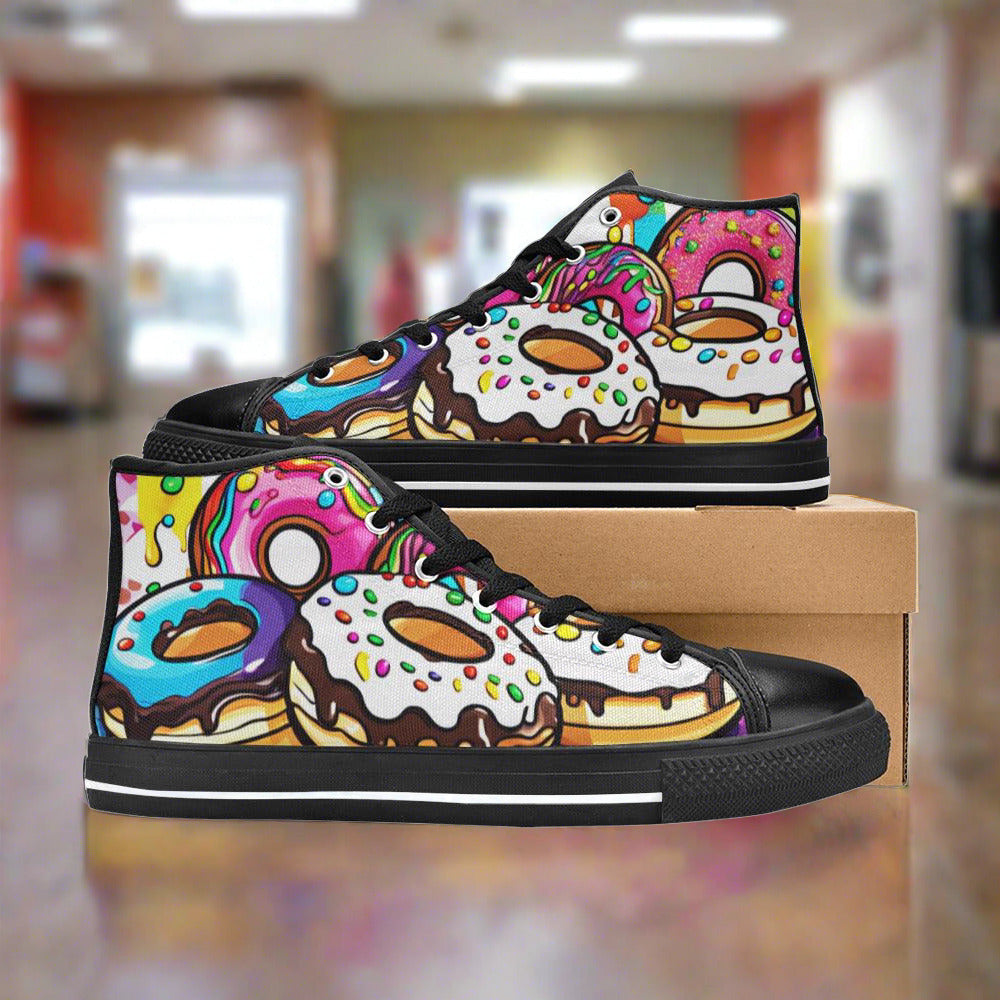 Wolf Neon Electric Wearable Bold Art - Freaky Shoes