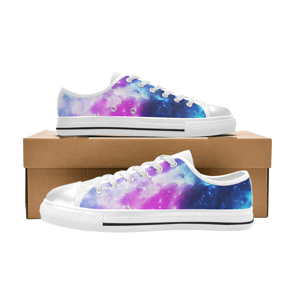 WOMEN'S Cc Galaxy Art 2 Canvas Surreal Custom Sneakers