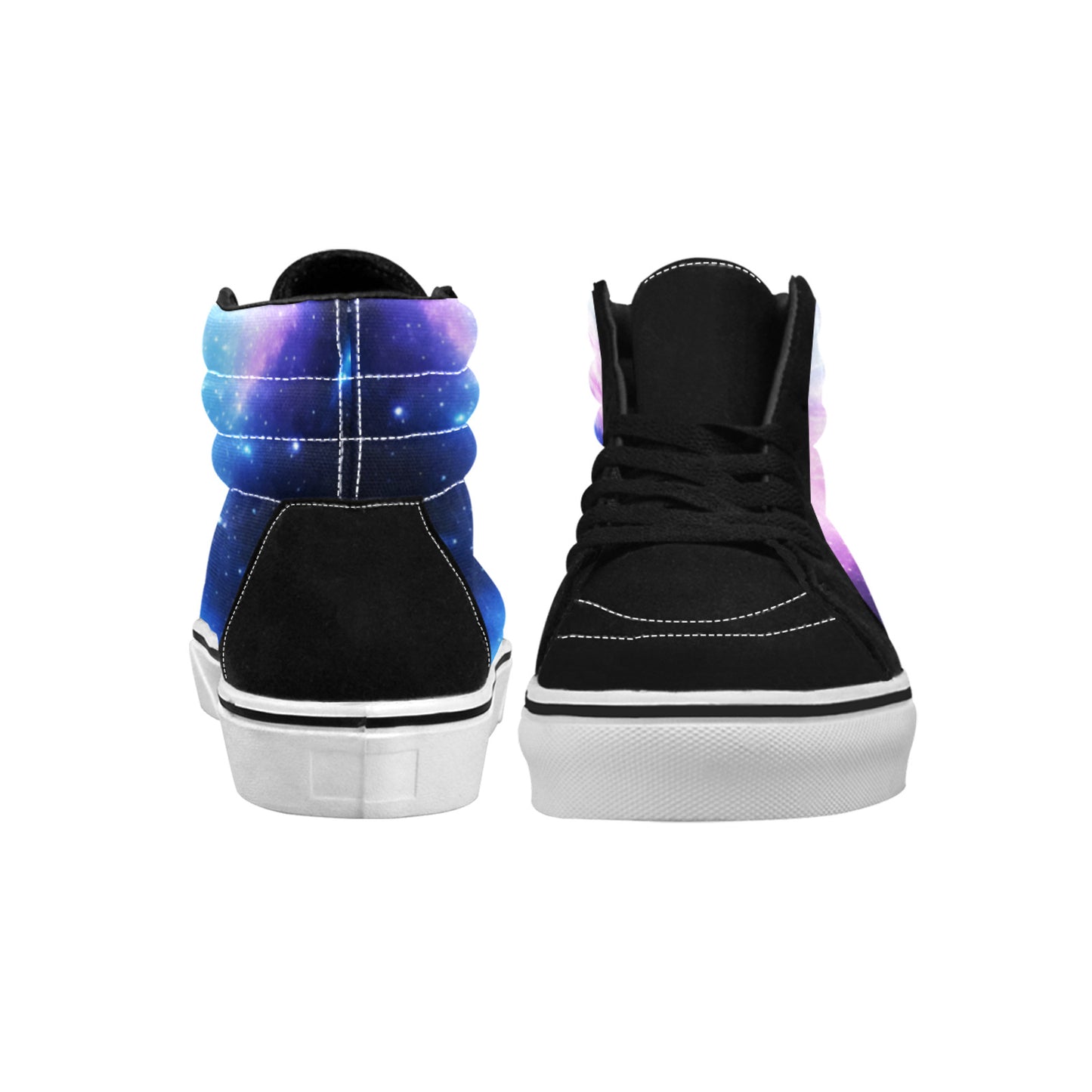 MEN'S Galaxy Art Out Space High Top Skateboarding Dreamcore Custom Sneakers