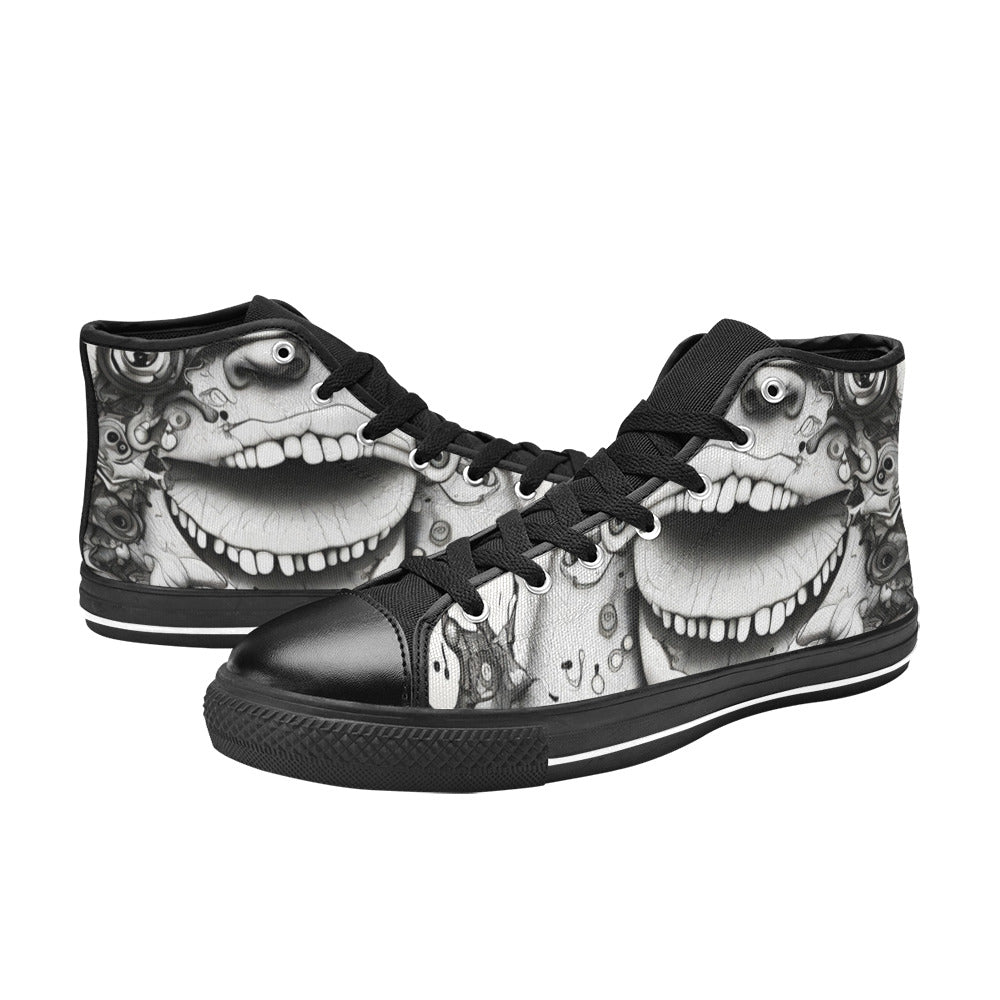 MEN'S Freestyle Horror Men’S High Top Canvas Dreamcore Custom Shoes