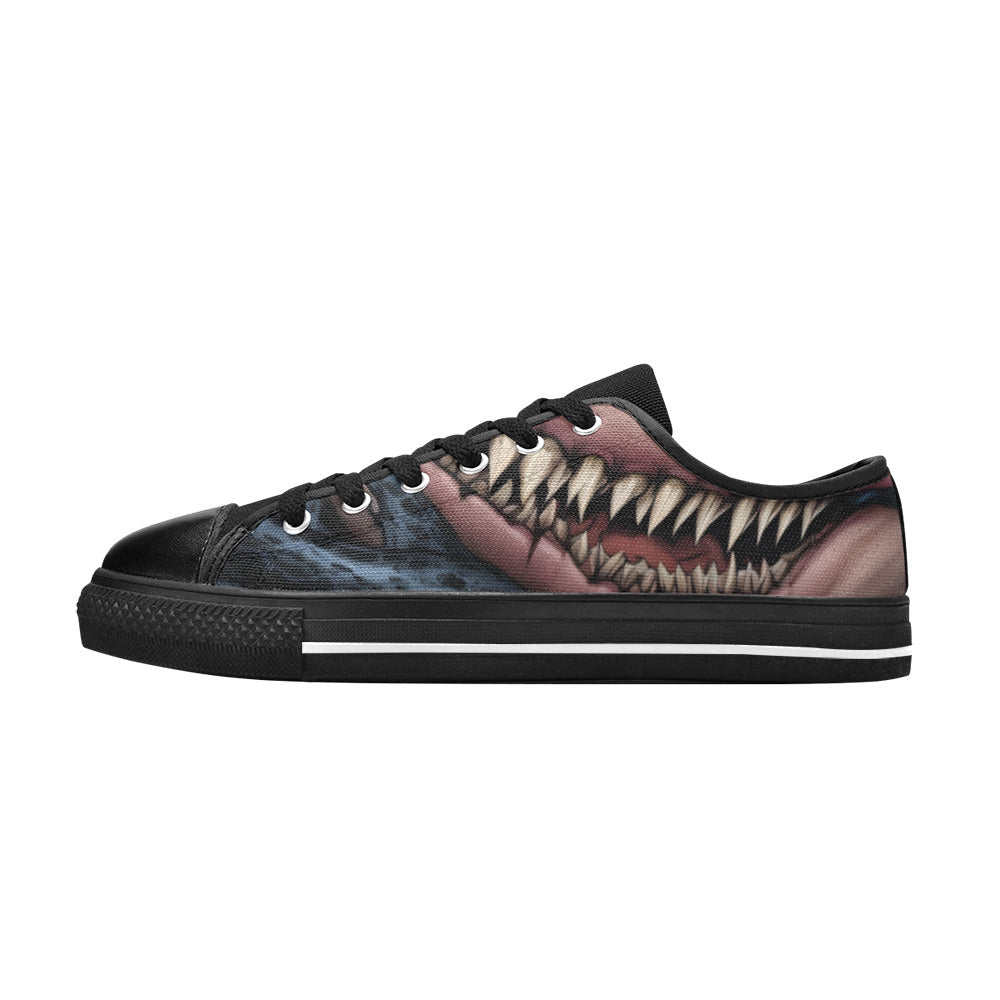 WOMEN'S Cc Demon Art Long Canvas Dreamcore Sneakers