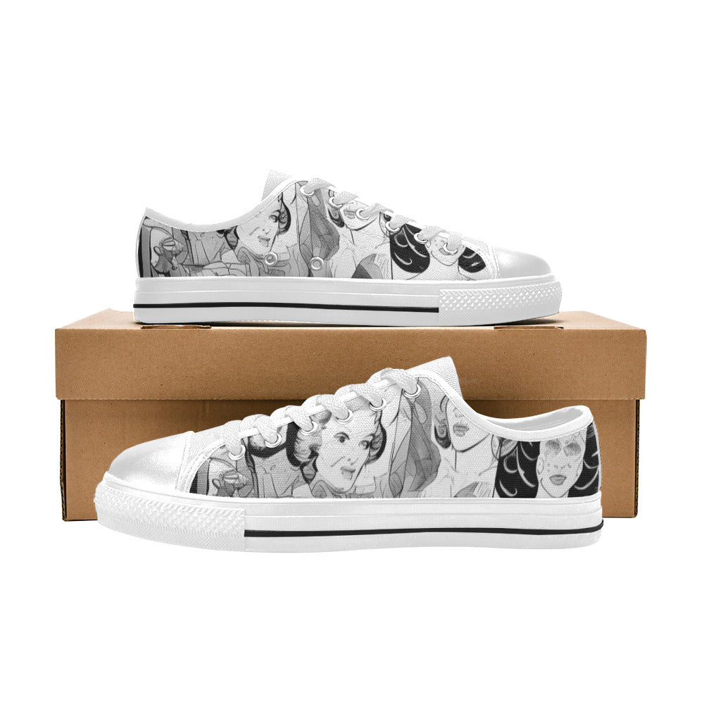 WOMEN'S Cc Pop Art 2 Canvas Cottagecore Shoes