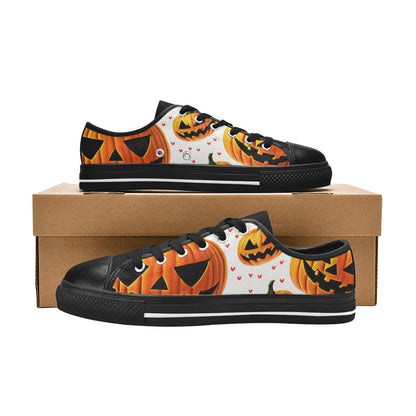 MEN'S Halloween Art 3 Canvas Vivid Custom Shoes