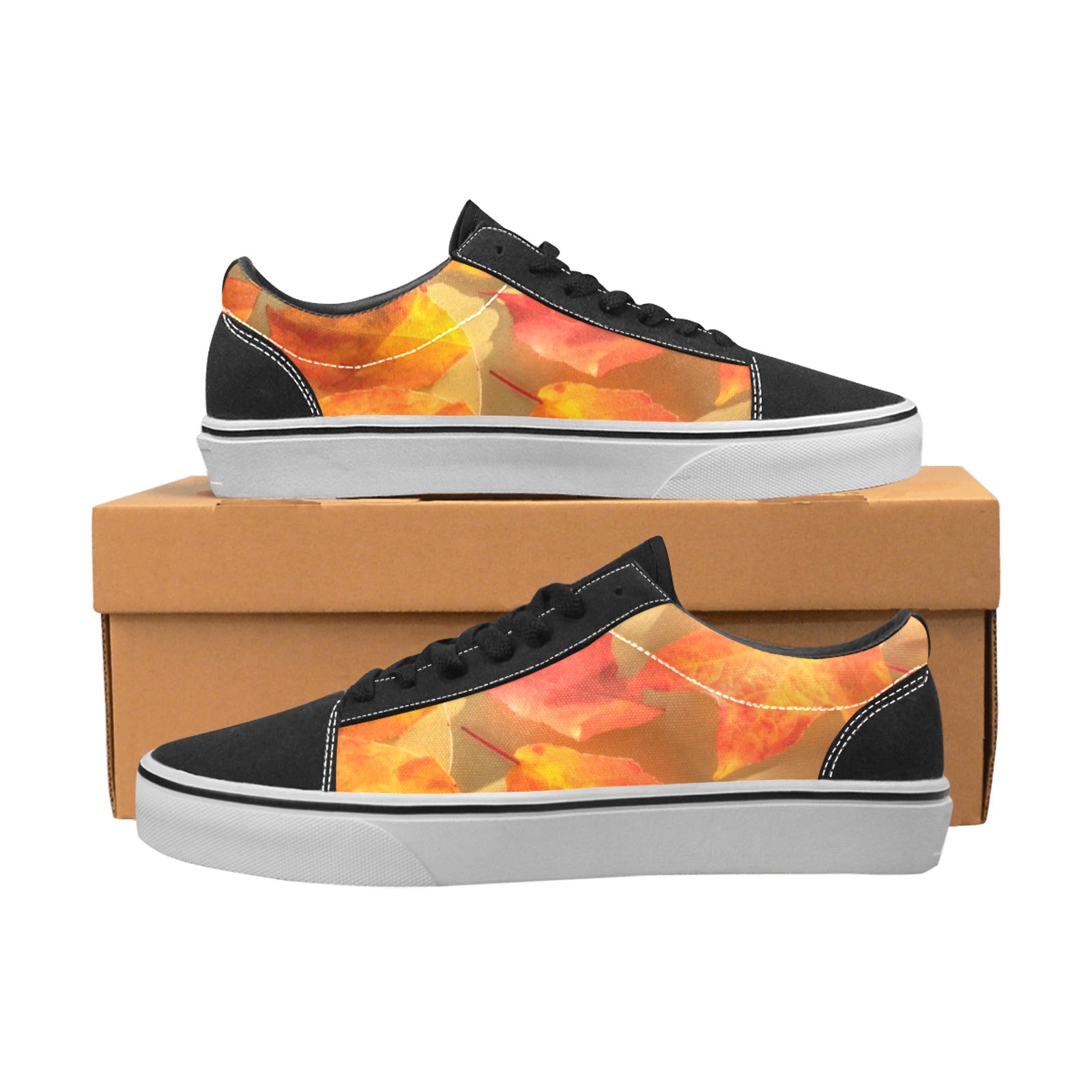 MEN'S Autumn Leaves 537832 Low Top Skateboarding Y2K Shoes