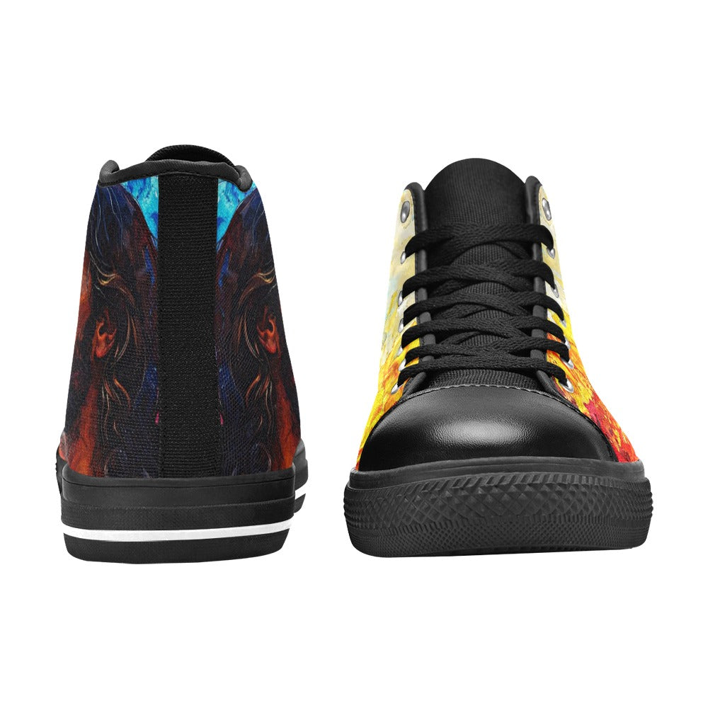 MEN'S Jesus3 Men’S High Top Canvas Grunge Shoes