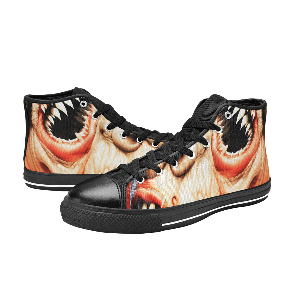 MEN'S Cc Twisted Faces Men’S High Top Canvas Dreamcore Shoes