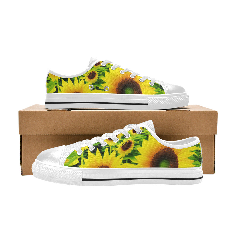 MEN'S Sunflowers Art 4 Canvas Dreamcore Shoes