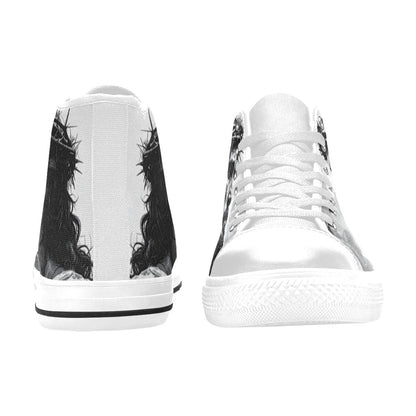 WOMEN'S Jesus_Ht_06 High Top Canvas Cottagecore Custom Shoes