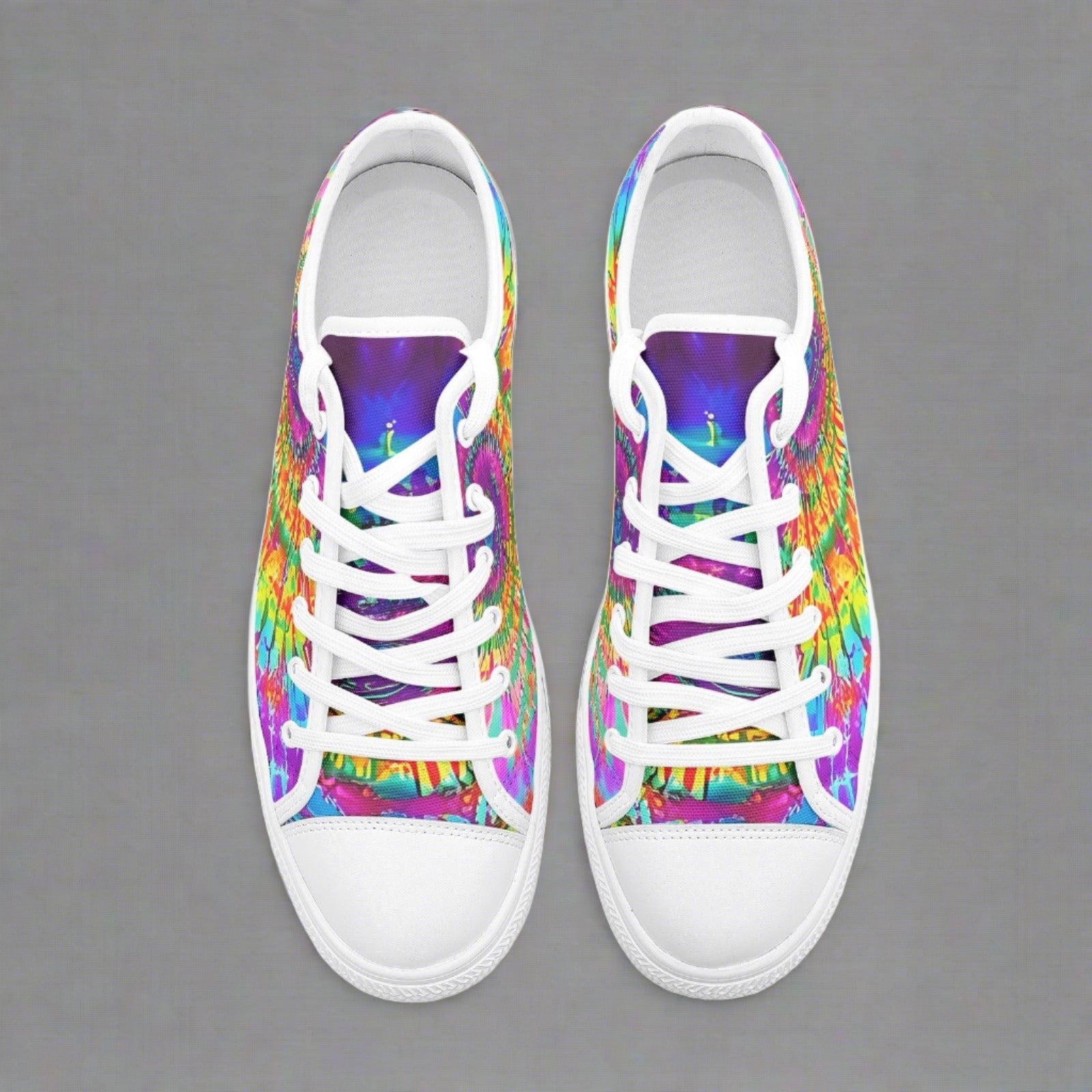 Koi Pastel Soft Unique Bold Art - Freaky Shoes | Custom Art Sneakers