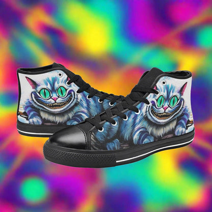 Phoenix Red Gold Vivid Bold Art - Freaky Shoes