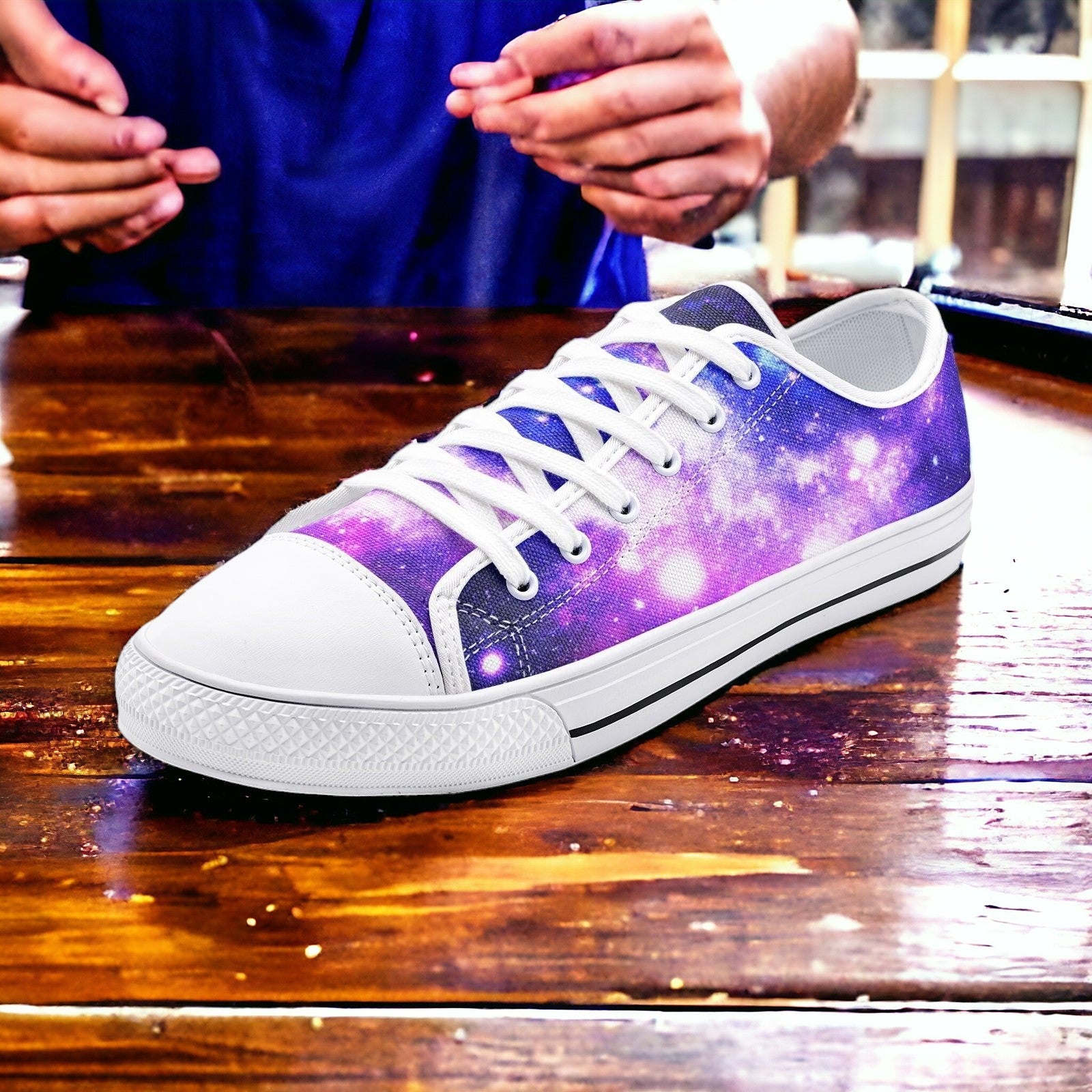 Celtic Pastel Soft Unique Bold Art - Freaky Shoes | Custom Art Sneakers