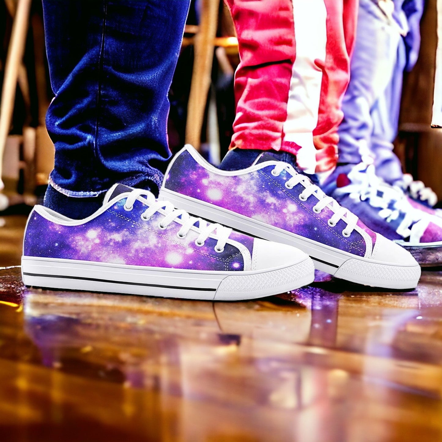 Celtic Pastel Soft Unique Bold Art - Freaky Shoes | Custom Art Sneakers