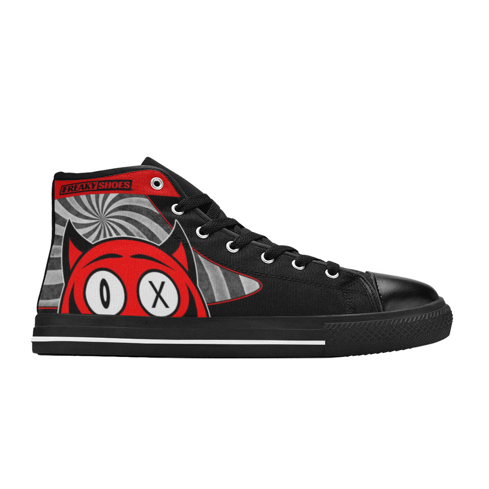 WOMEN'S Devil High Top Canvas Cottagecore Shoes