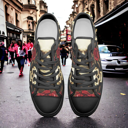 Rose Skulls - Freaky Shoes®