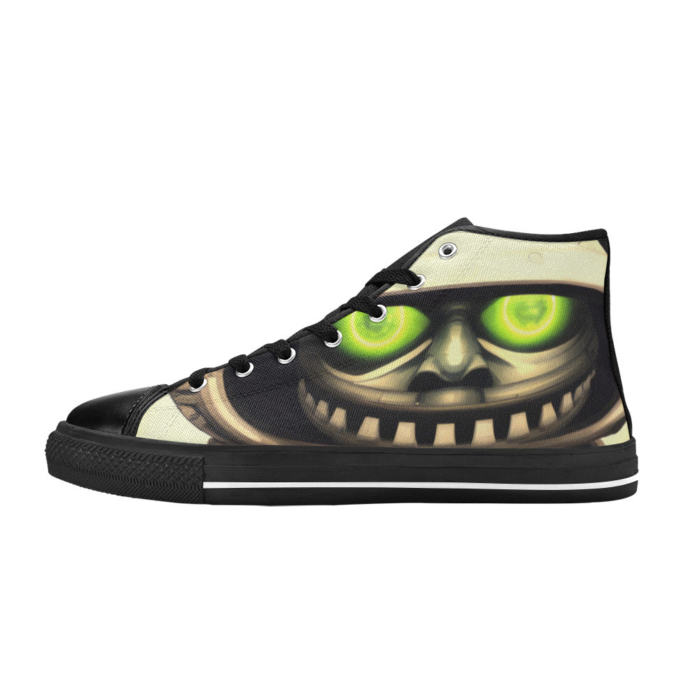 MEN'S Cc Space Dude Men’S High Top Canvas Vibrant Chaos Sneakers