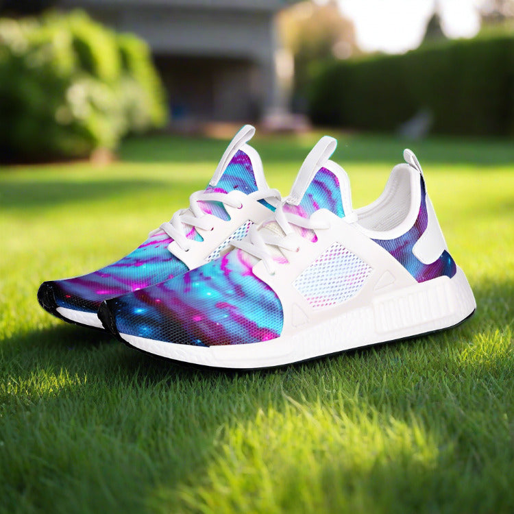 Monarch White Gold Unique Bold Art - Freaky Shoes | Custom Art Sneakers