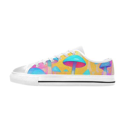 MEN'S Cc Mushroom Art 3 Canvas Surreal Shoes