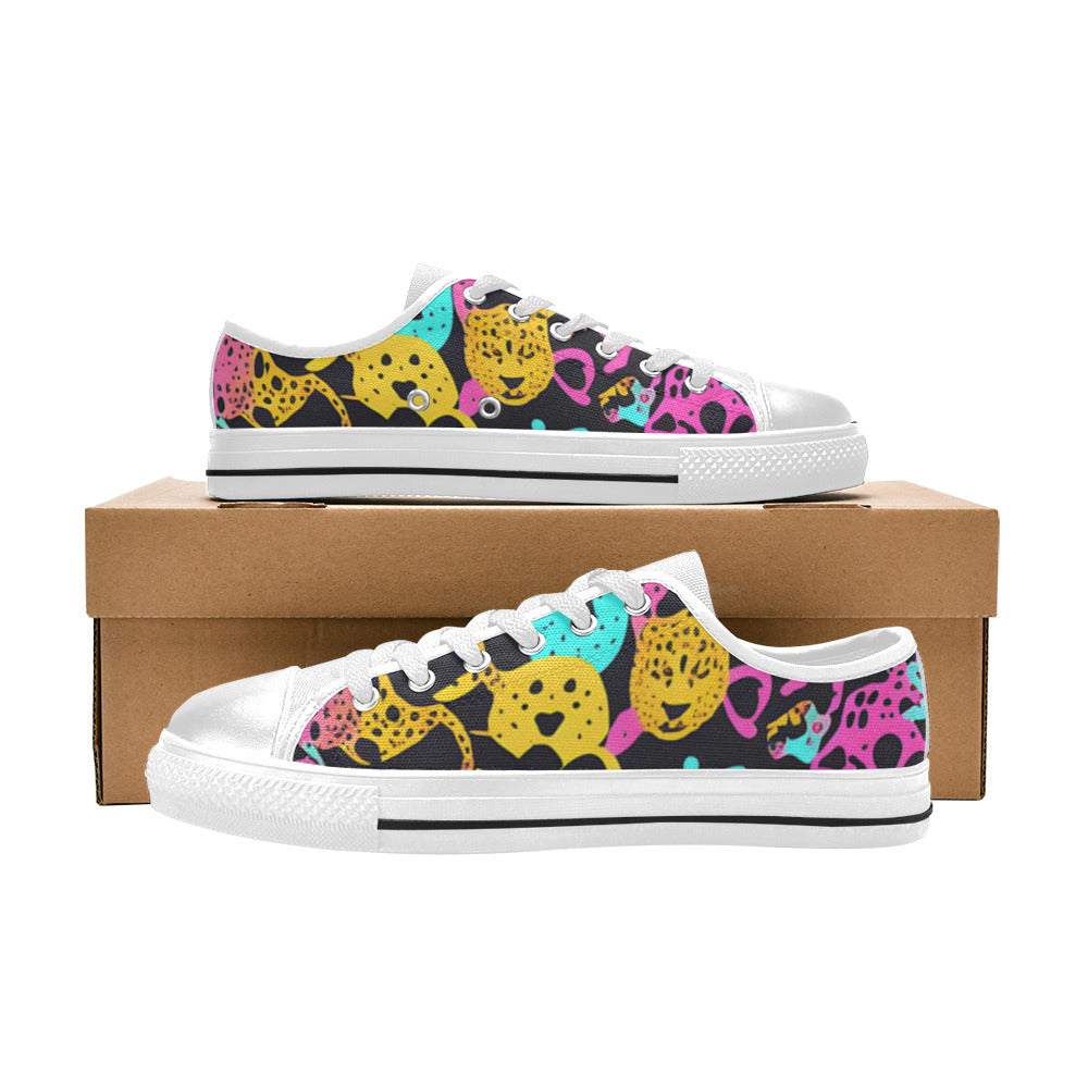 MEN'S Animal Print Art Canvas Aesthetic Custom Shoes
