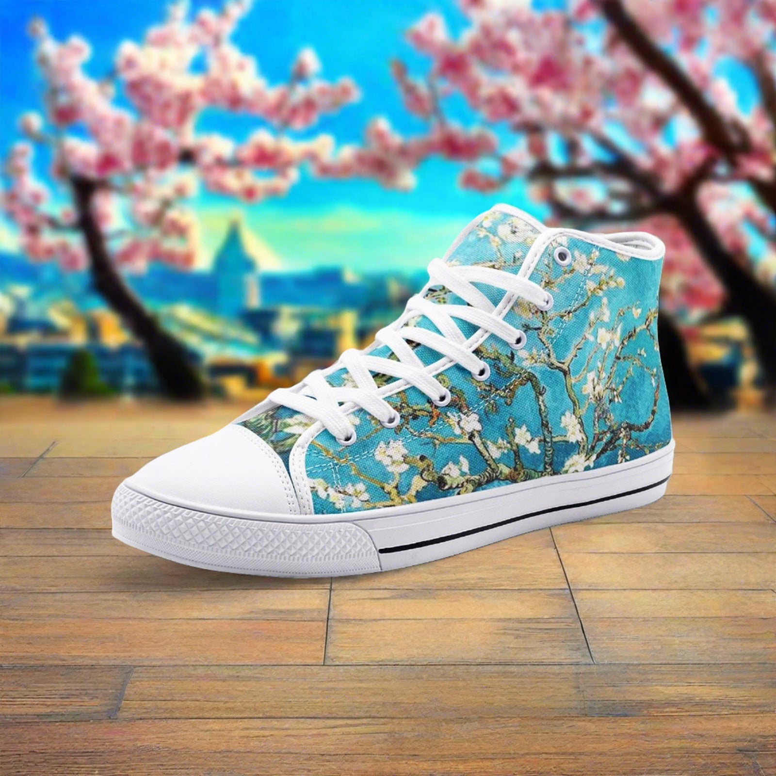 Celtic Crimson Black Custom Bold Art - Freaky Shoes | Custom Art Sneakers