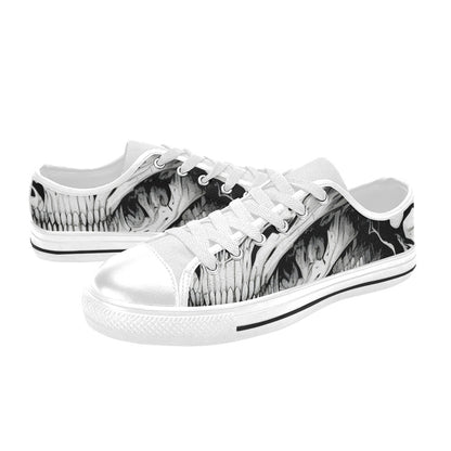 MEN'S Cc Horror Art Canvas Vivid Custom Sneakers