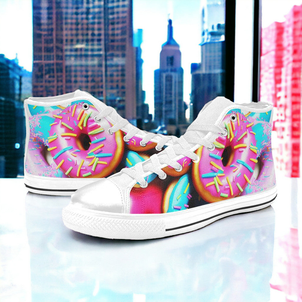 Monarch Earthy Brown Custom MEN Bold Art - Freaky Shoes | Custom Art Sneakers