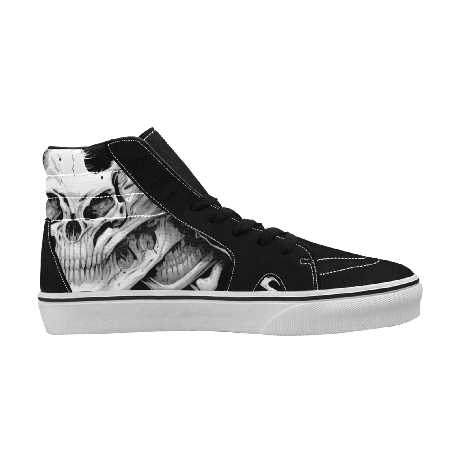 MEN'S Horror Comic Book Art High Top Skateboarding Dreamcore Custom Shoes