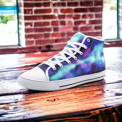 Koi White Gold Vivid Bold Art - Freaky Shoes | Custom Art Sneakers