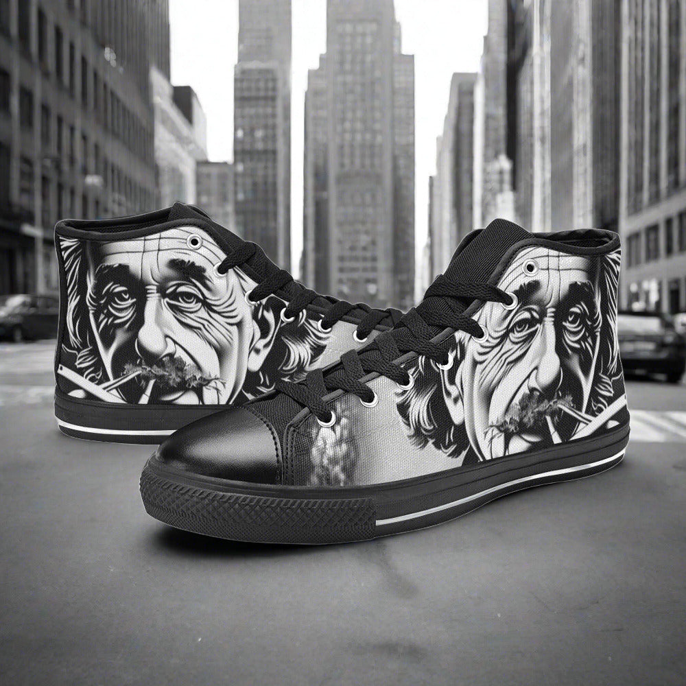 420 Einstein Art Women - Freaky Shoes®
