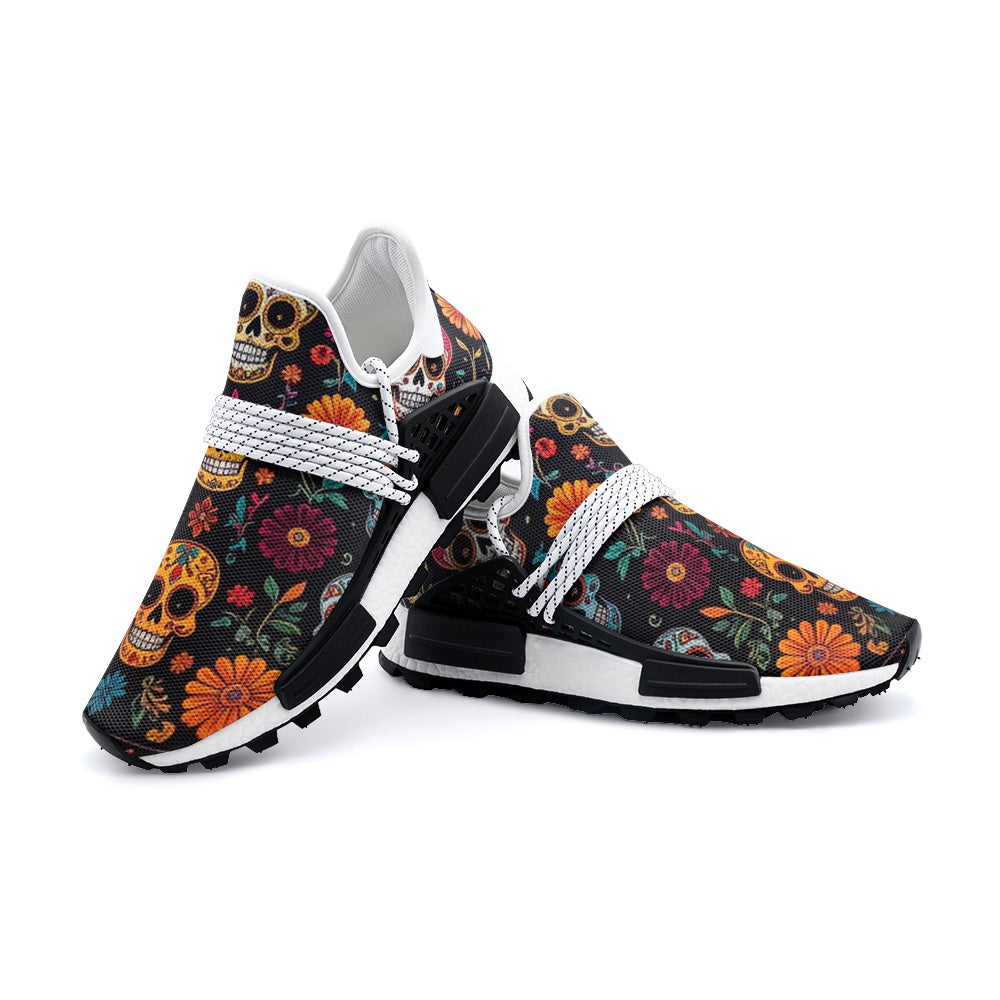 Sugar Skulls Day of the Dead Unisex Lightweight Sneaker S-1