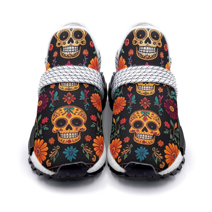 Sugar Skulls Day of the Dead Unisex Lightweight Sneaker S-1