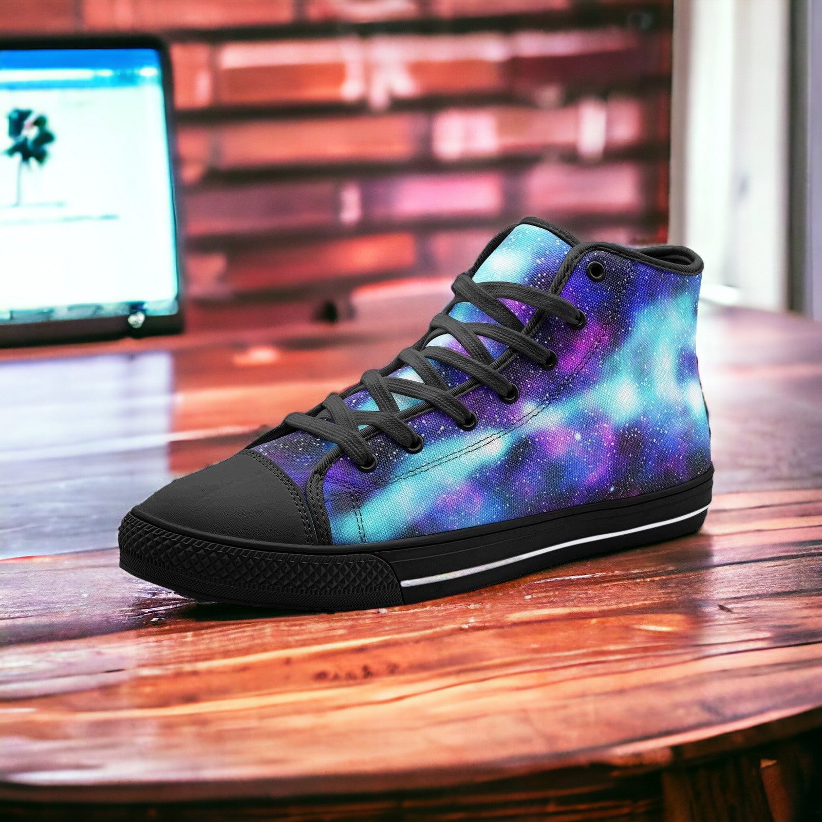 Koi White Gold Vivid Bold Art - Freaky Shoes | Custom Art Sneakers