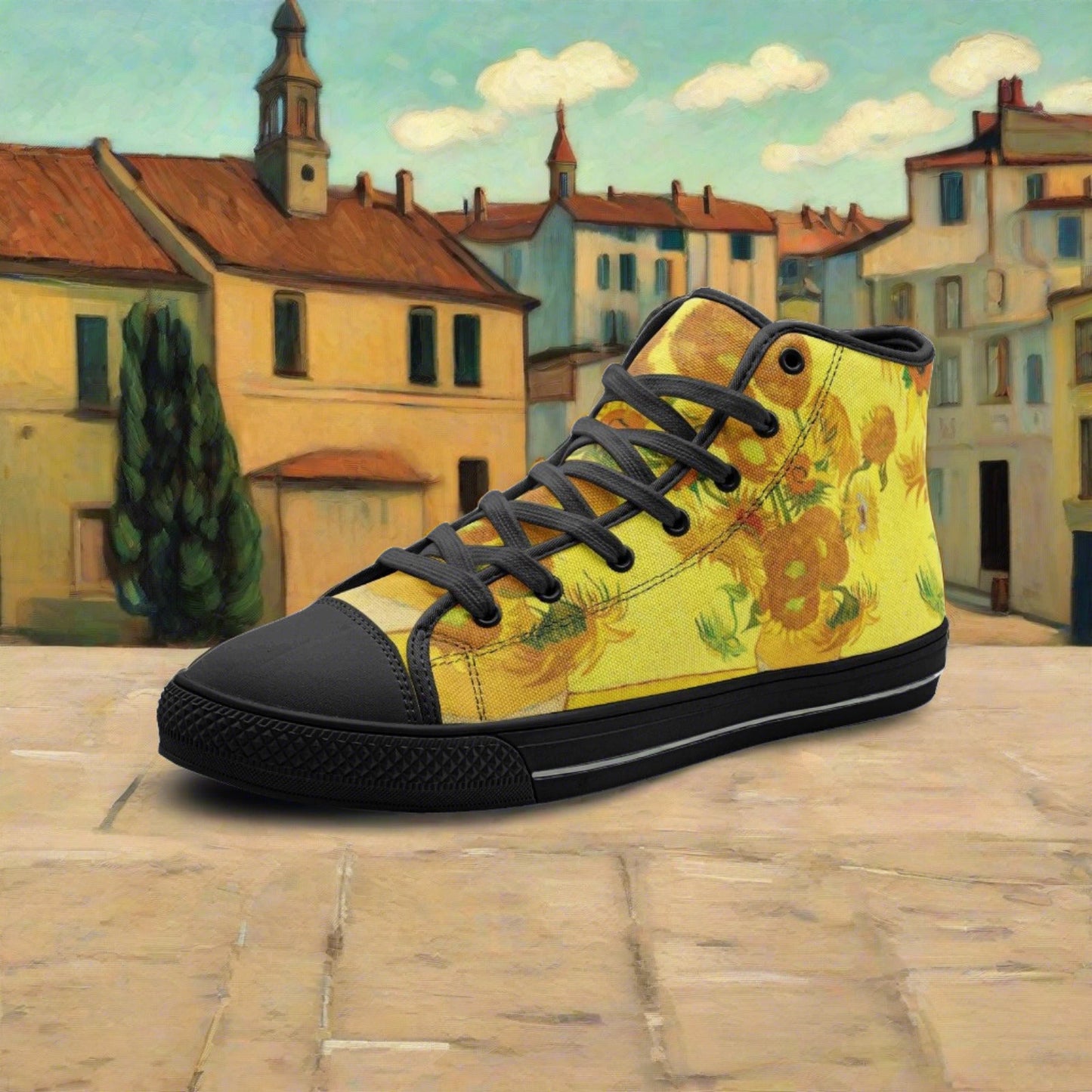Celtic Teal Gold Custom Bold Art - Freaky Shoes | Custom Art Sneakers