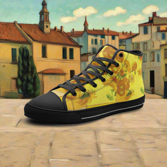 Celtic Teal Gold Custom Bold Art - Freaky Shoes | Custom Art Sneakers