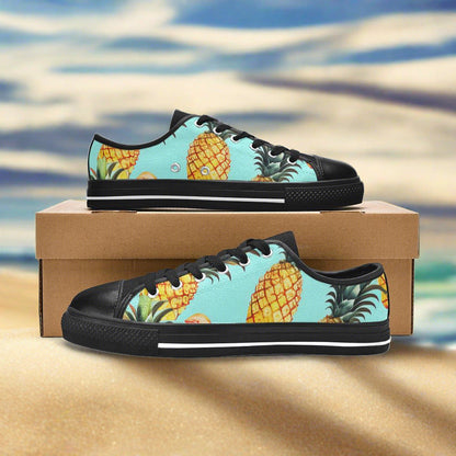 Peacock Silver Blue Vivid MEN Bold Art - Freaky Shoes | Custom Art Sneakers