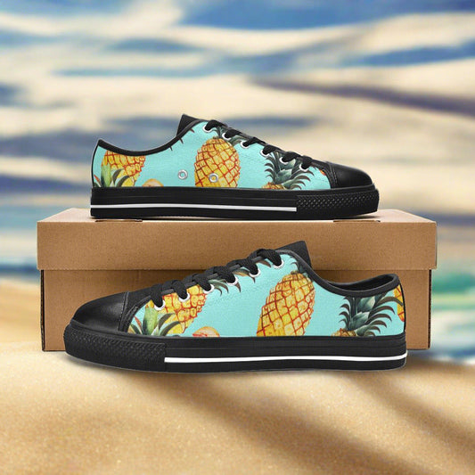 Jellyfish Pink Cream Unique MEN Bold Art - Freaky Shoes | Custom Art Sneakers