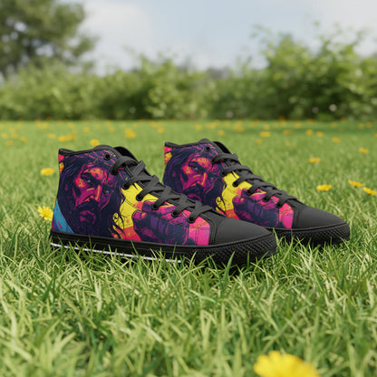 Mermaid Neon Electric Wearable Bold Art - Freaky Shoes